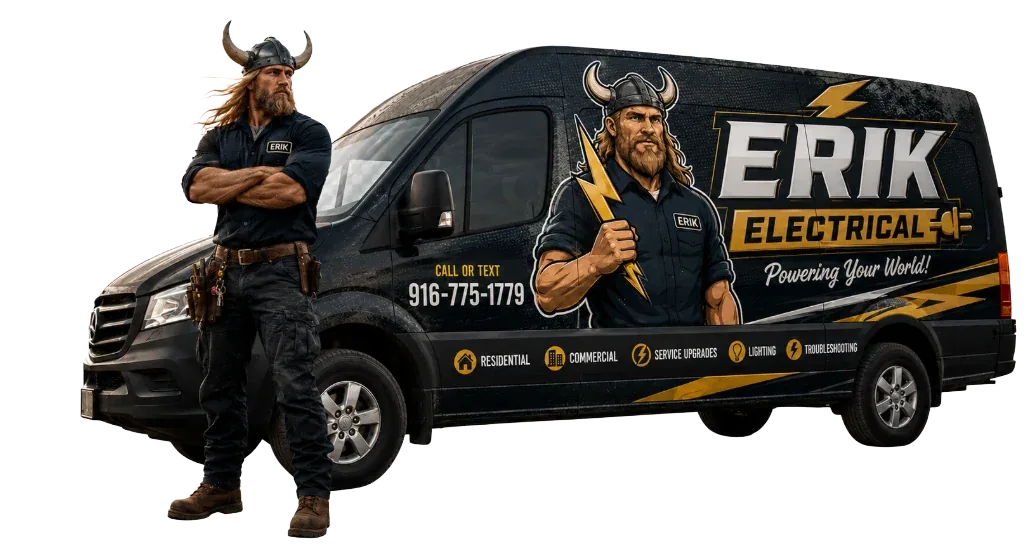 Erik Electrical truck wrap