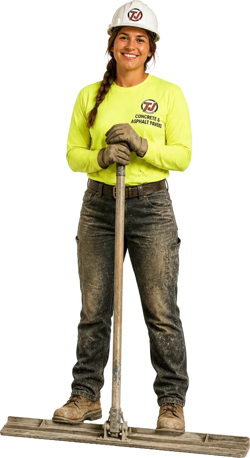 Concrete & Asphalt Pavers hero image