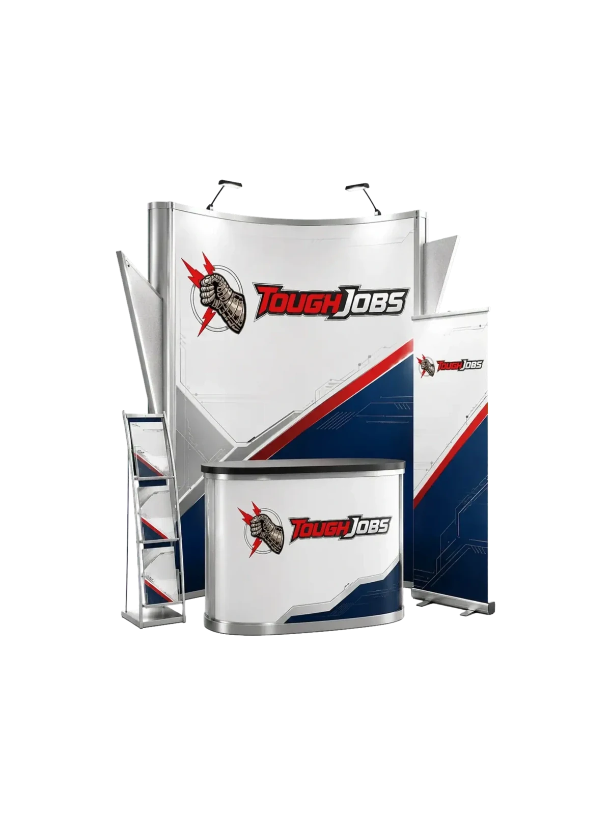 Toughjobs trade show booth