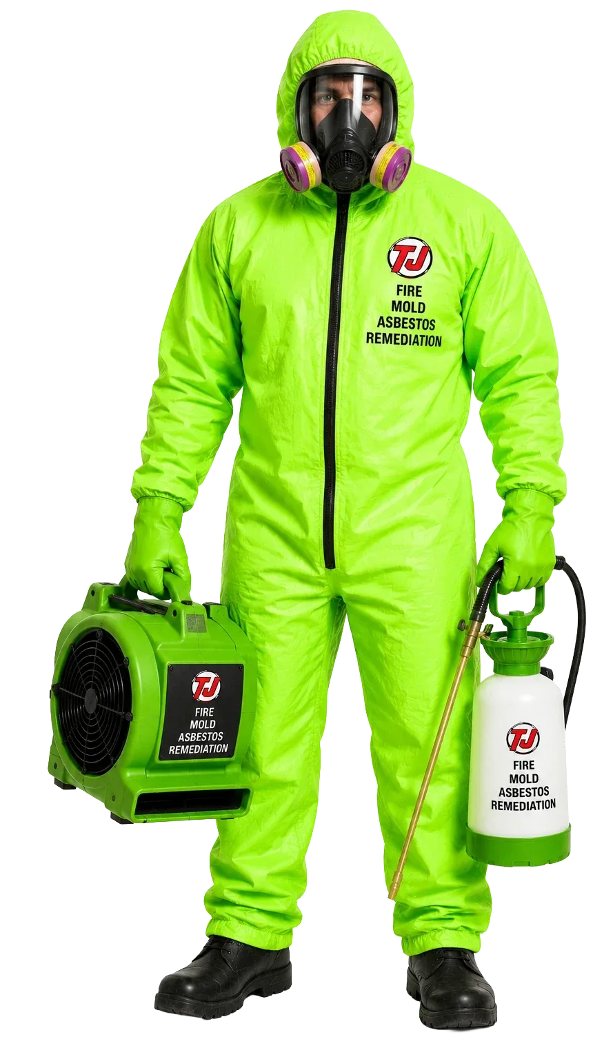 Restoration (Water/Fire/Mold) worker